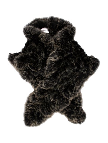 Trilogy Scarves and Shawls Fur Scarf