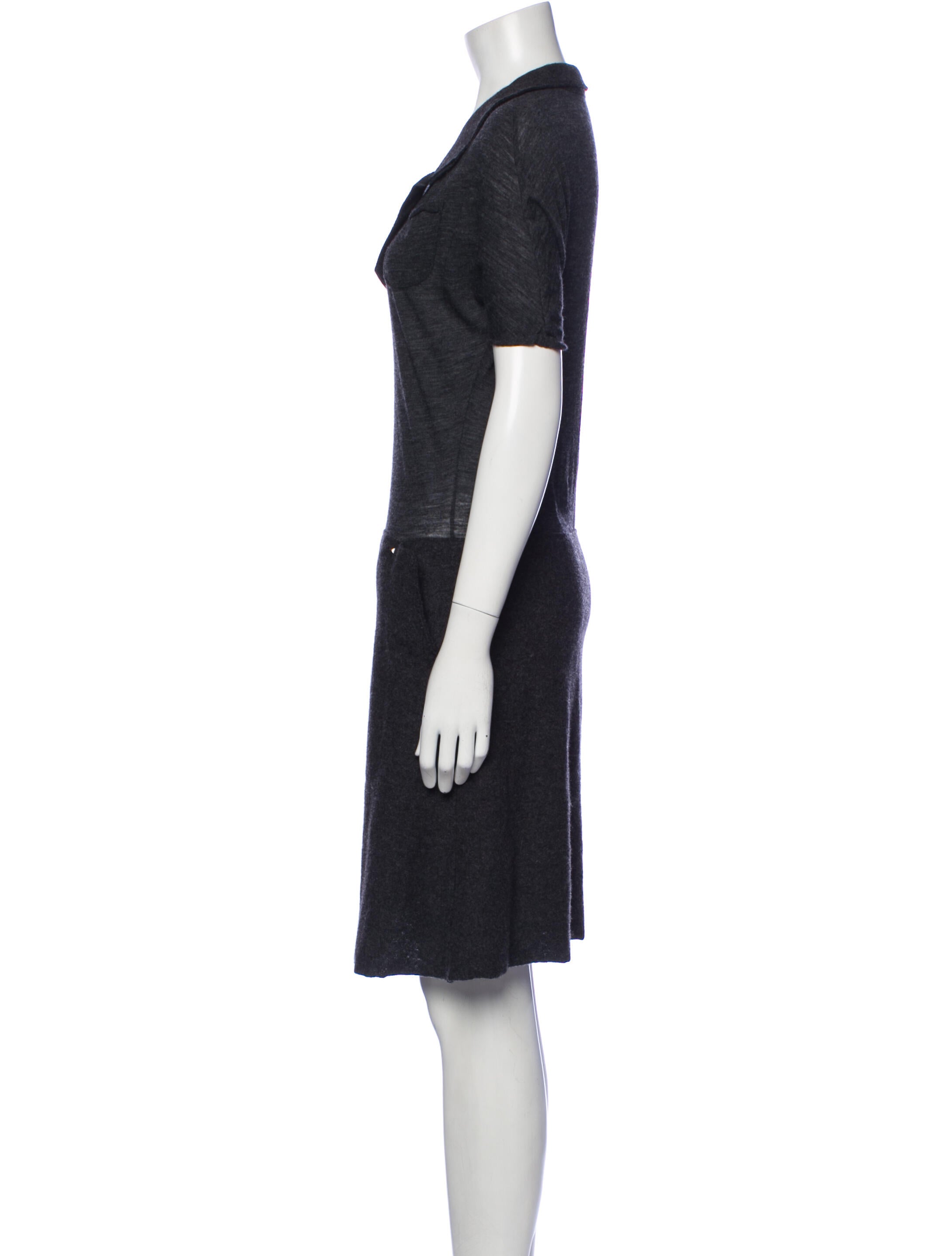 Tomas Maier Wool Mini Dress