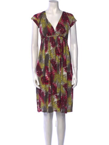 Tomas Maier Dresses Printed Knee-Length Dress XS