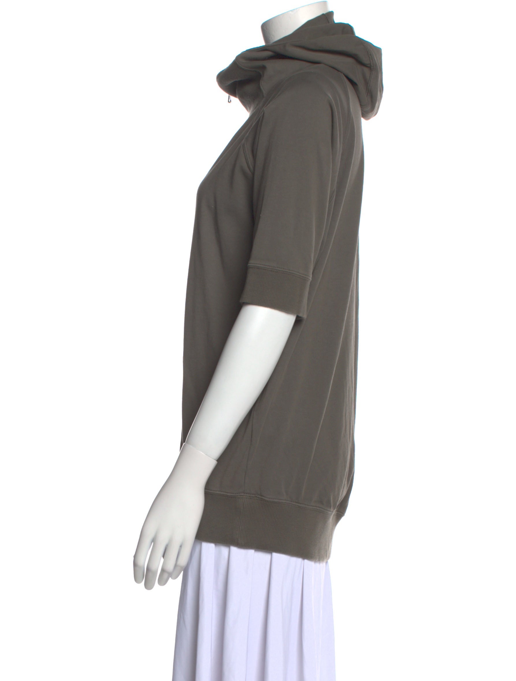 Tomas Maier Turtleneck Short Sleeve Sweatshirt