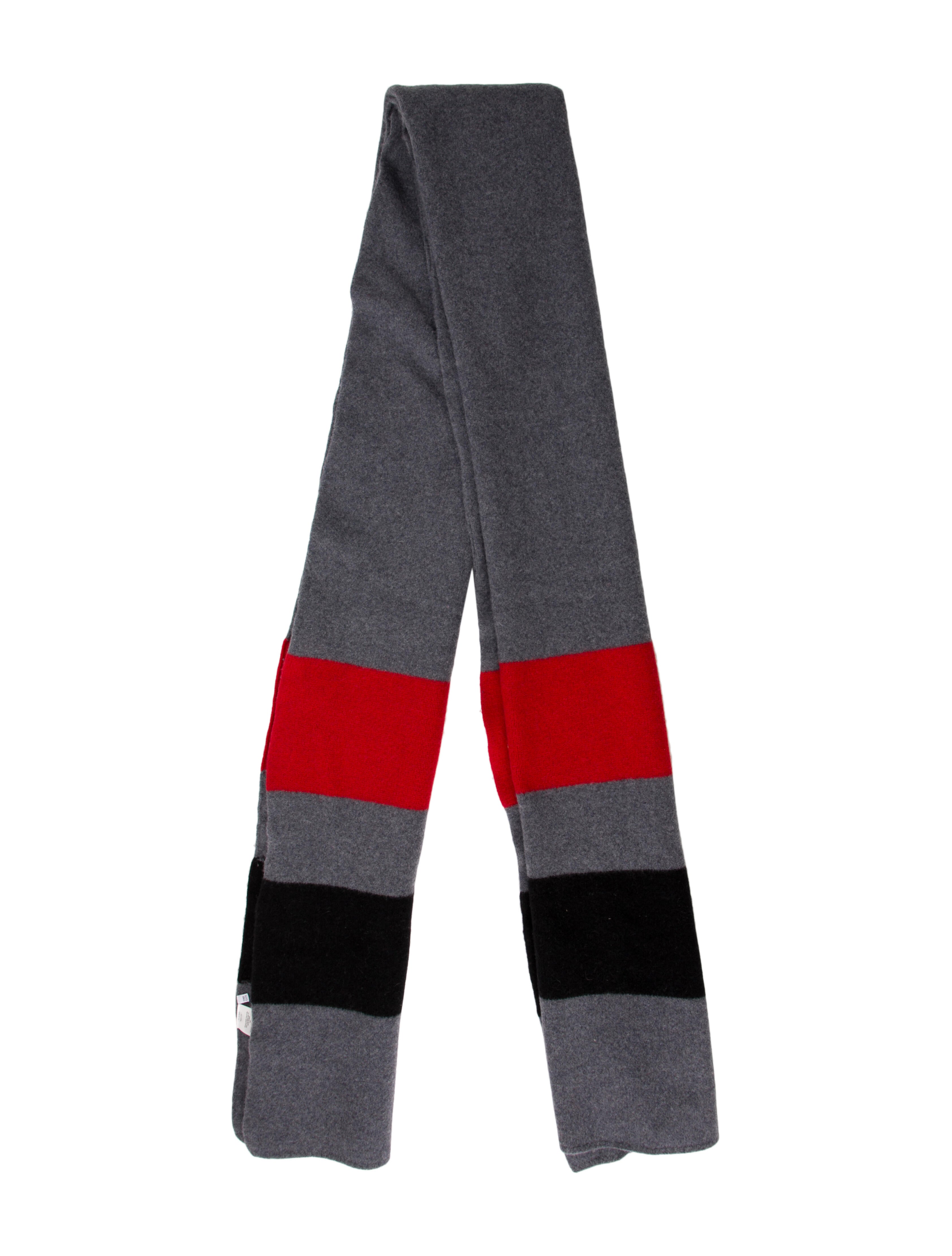 Tomas Maier Wool Striped Scarf