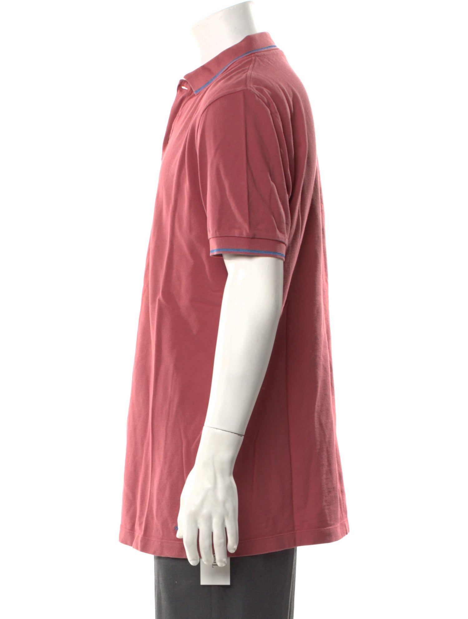 Tomas Maier V-Neck Short Sleeve Polo Shirt