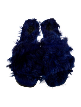 Tomas Maier Leather Slides