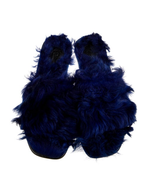 Tomas Maier Leather Slides