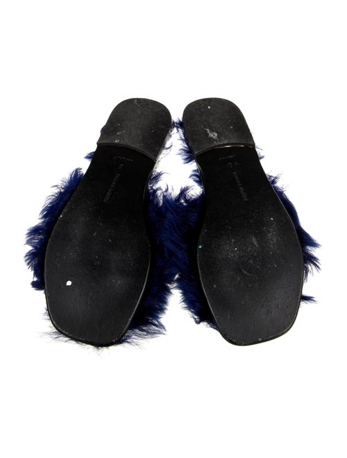 Tomas Maier Leather Slides