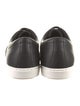 Tomas Maier Leather Colorblock Pattern Sneakers