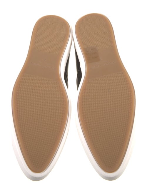 Tomas Maier Leather Colorblock Pattern Sneakers