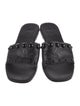 Tomas Maier Leather Slides