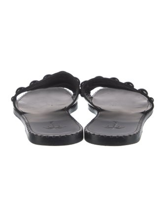 Tomas Maier Leather Slides