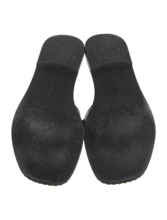 Tomas Maier Leather Slides