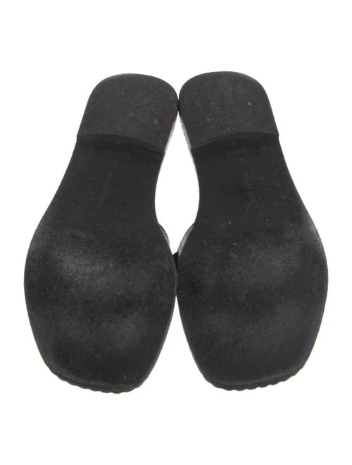 Tomas Maier Leather Slides