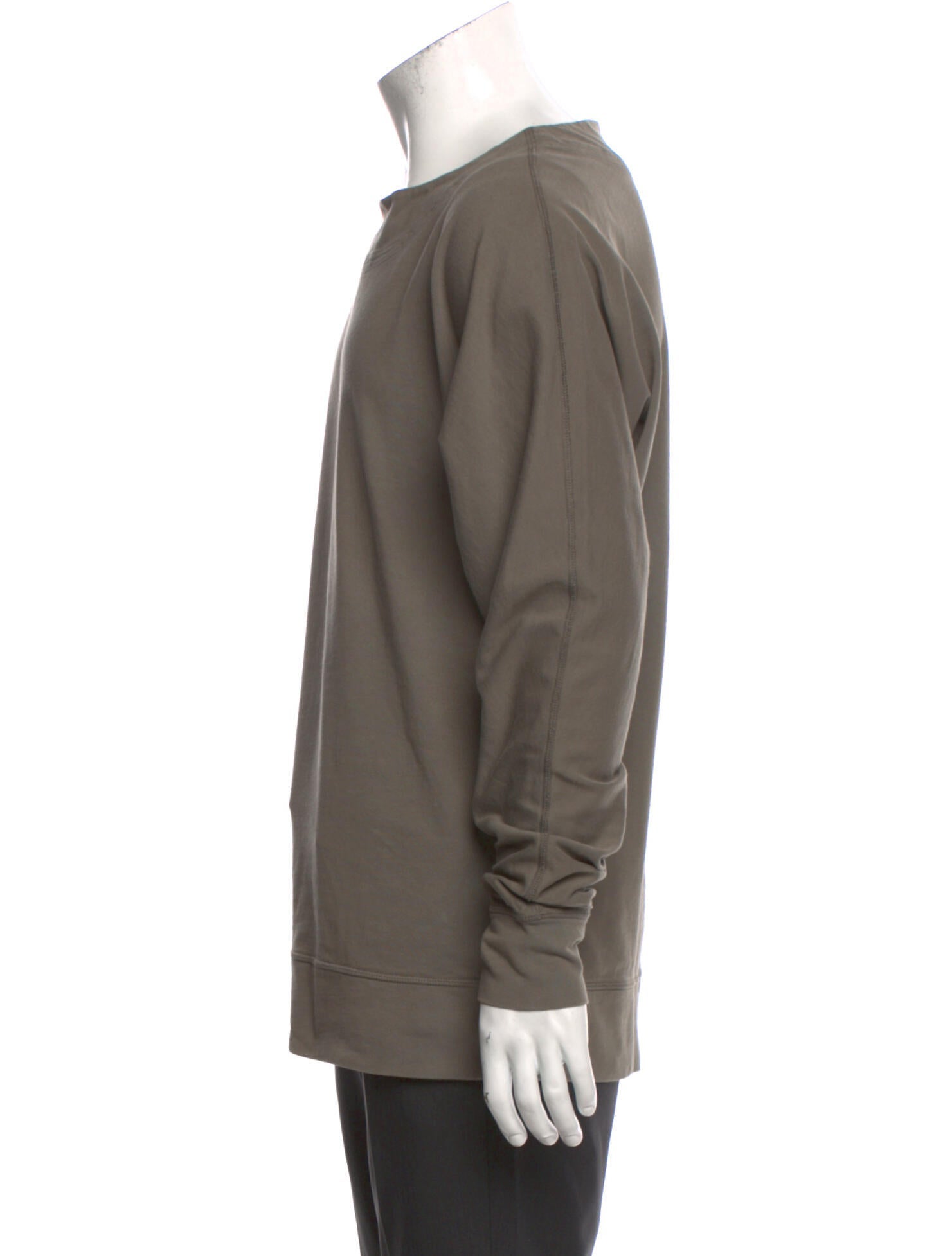 Tomas Maier Crew Neck Long Sleeve T-Shirt