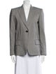 Tomas Maier Wool Houndstooth Print Blazer