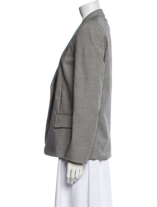Tomas Maier Wool Houndstooth Print Blazer