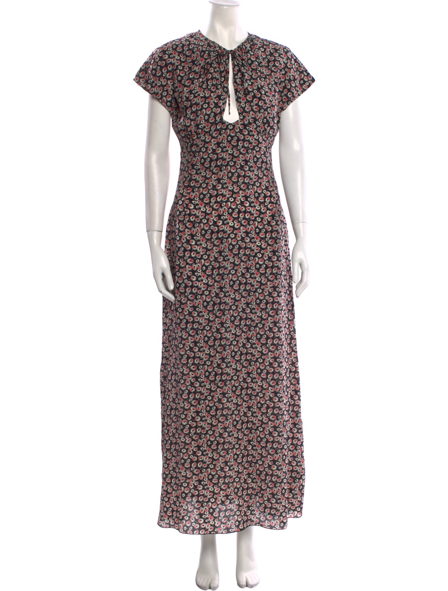 Tomas Maier Silk Long Dress