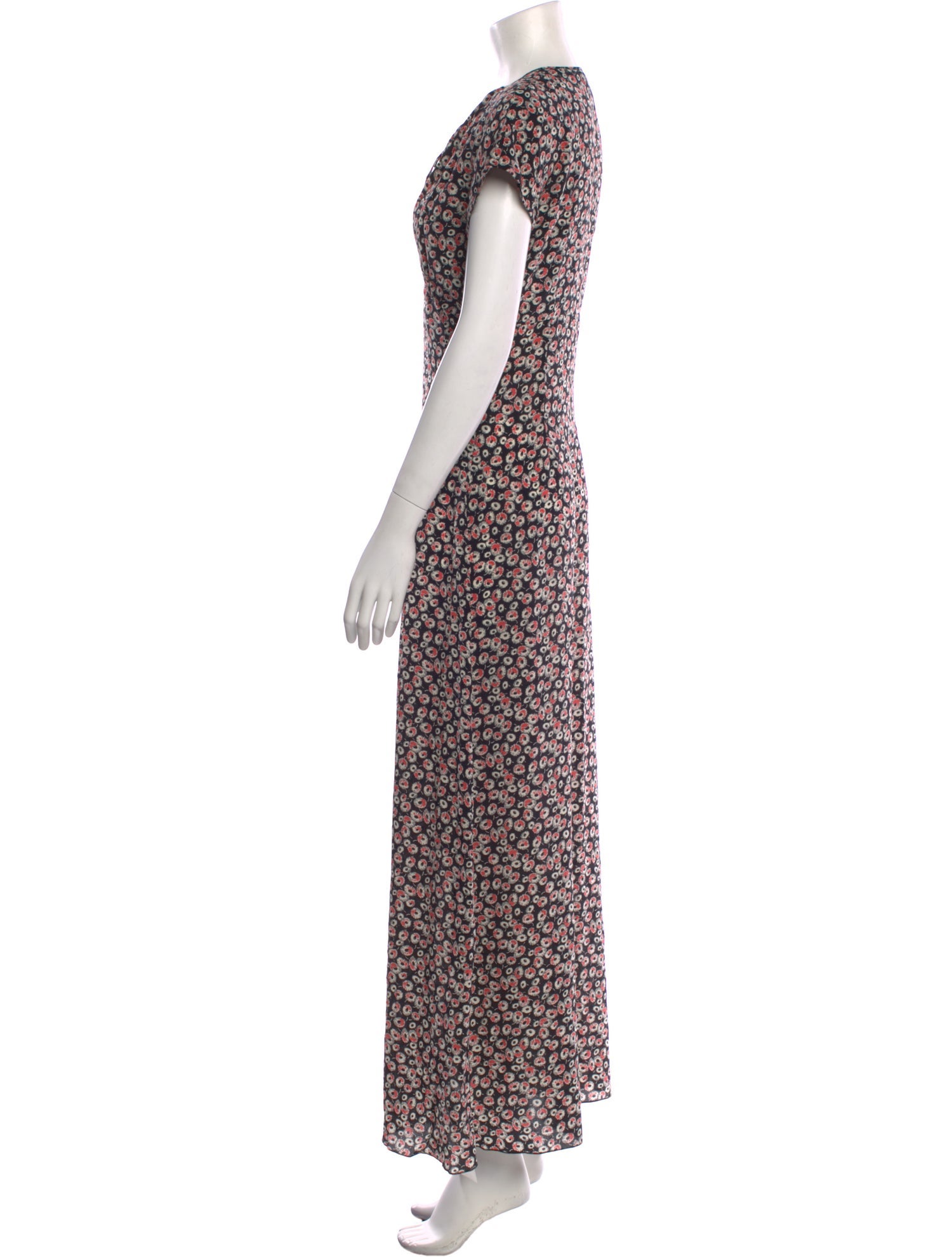 Tomas Maier Silk Long Dress
