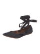 Tomas Maier Denim Ballet Flats