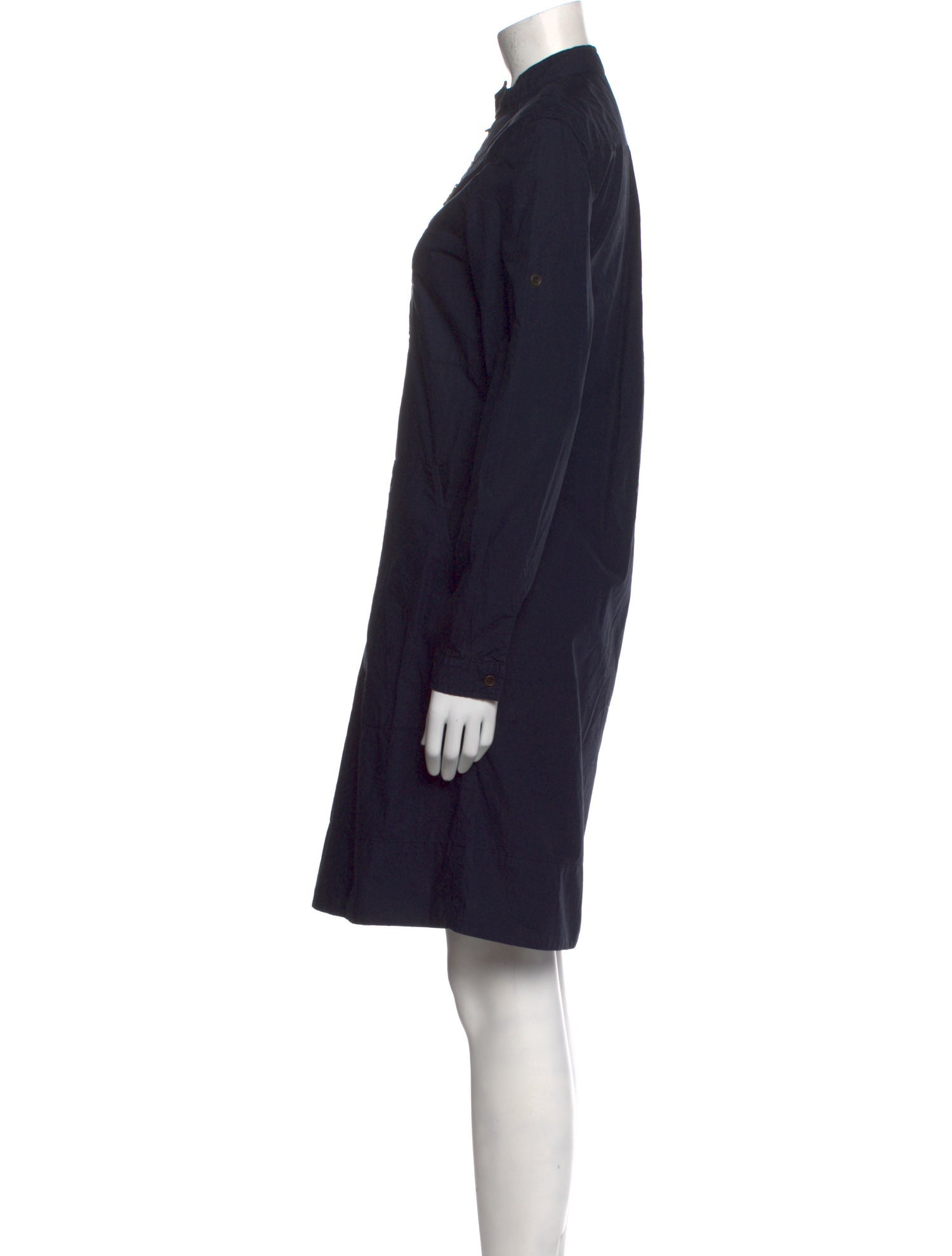 Tomas Maier Mock Neck Knee-Length Dress