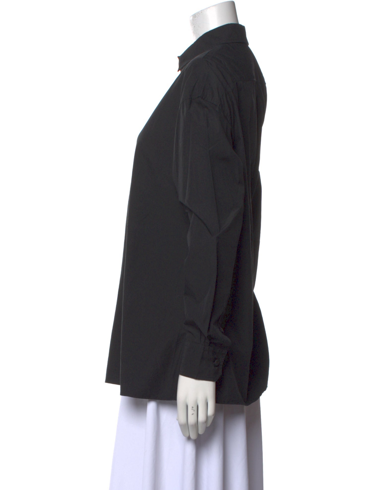 Tomas Maier Long Sleeve Button-Up Top