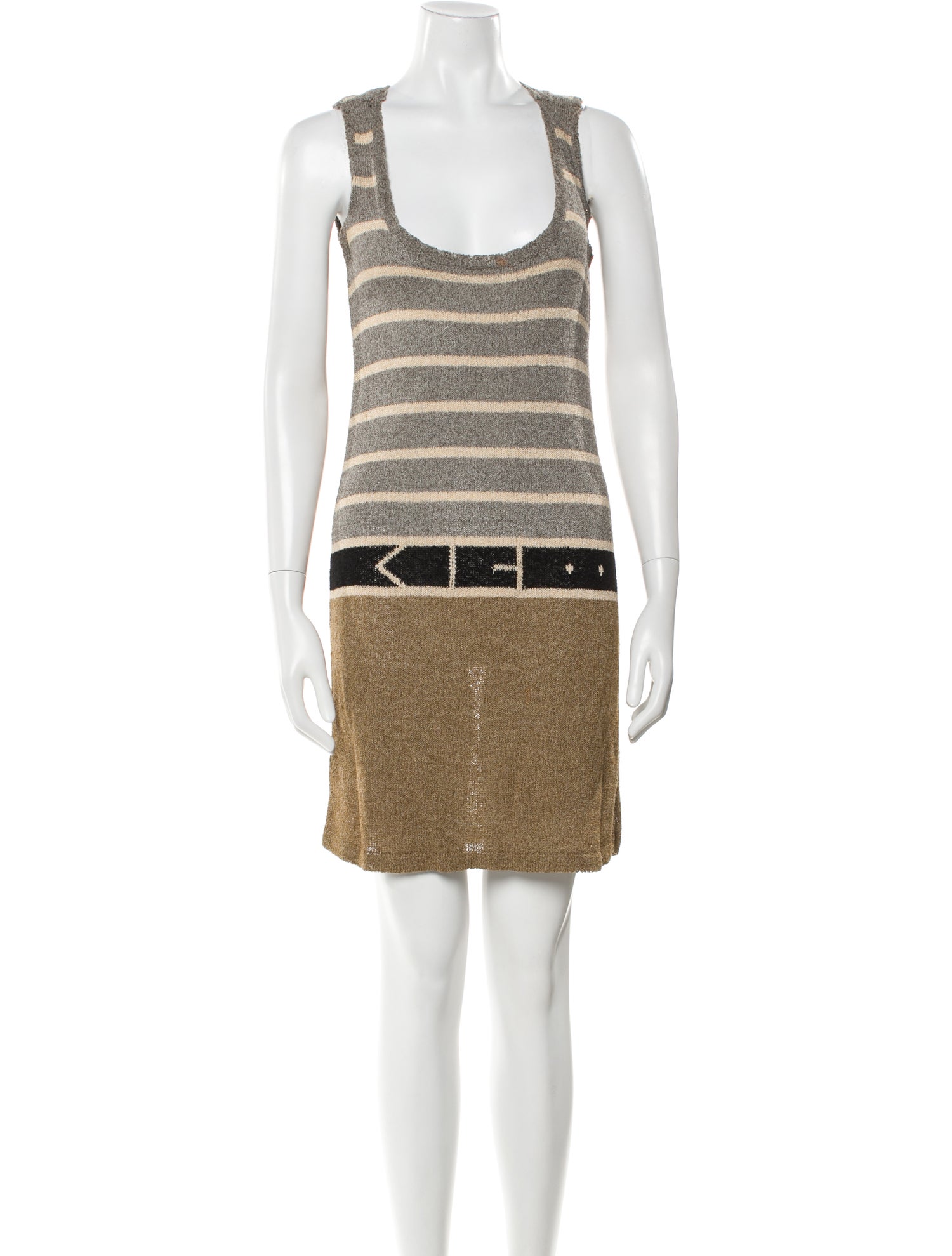 Tomas Maier Cashmere Mini Dress