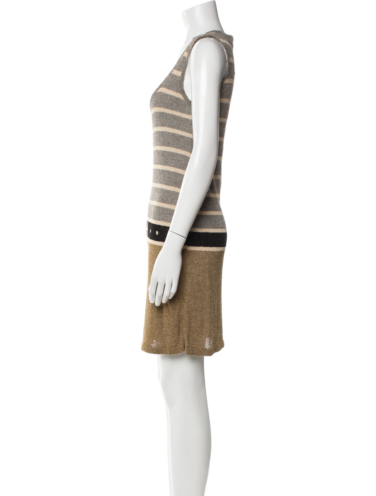 Tomas Maier Cashmere Mini Dress