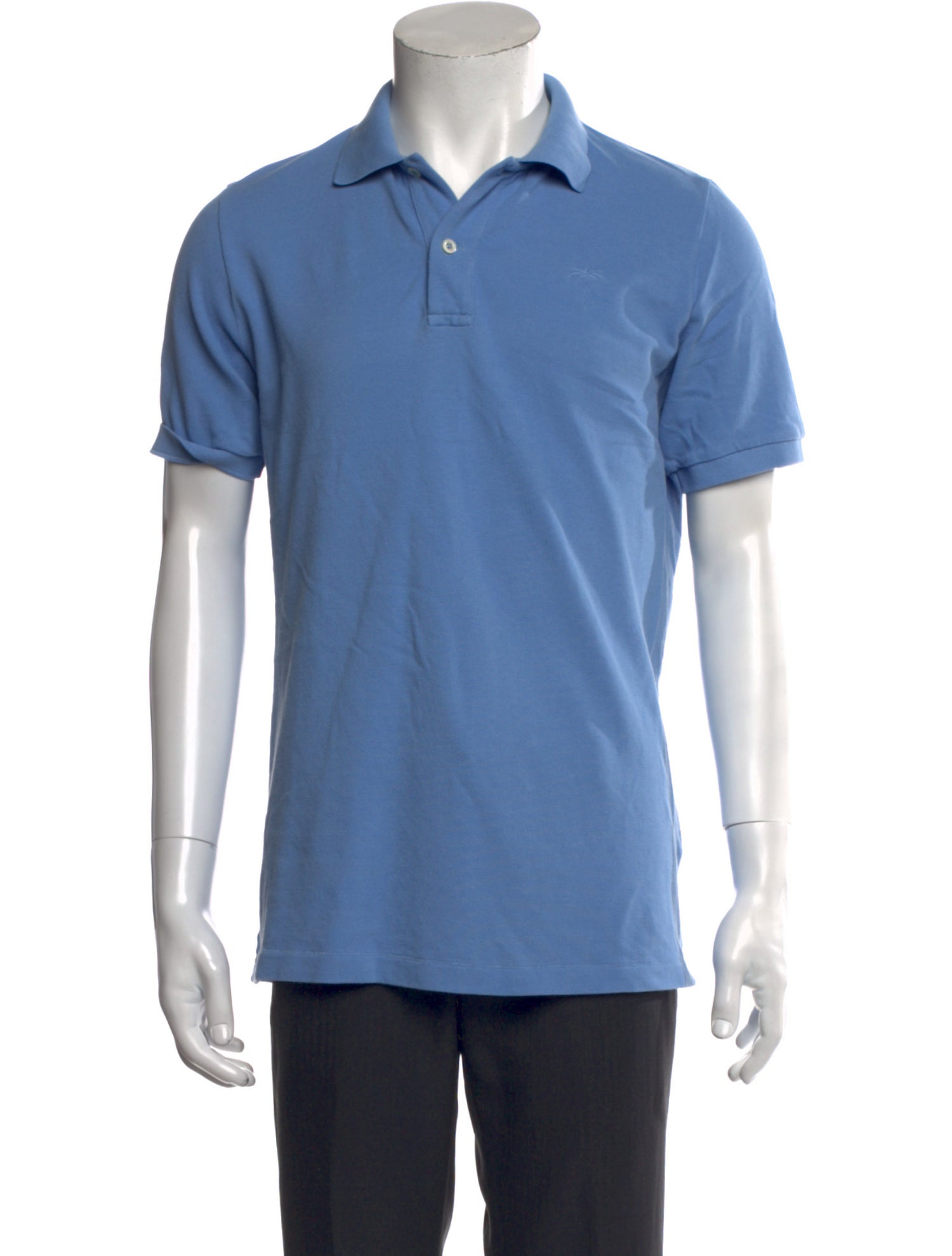 Tomas Maier Collar Short Sleeve Polo Shirt