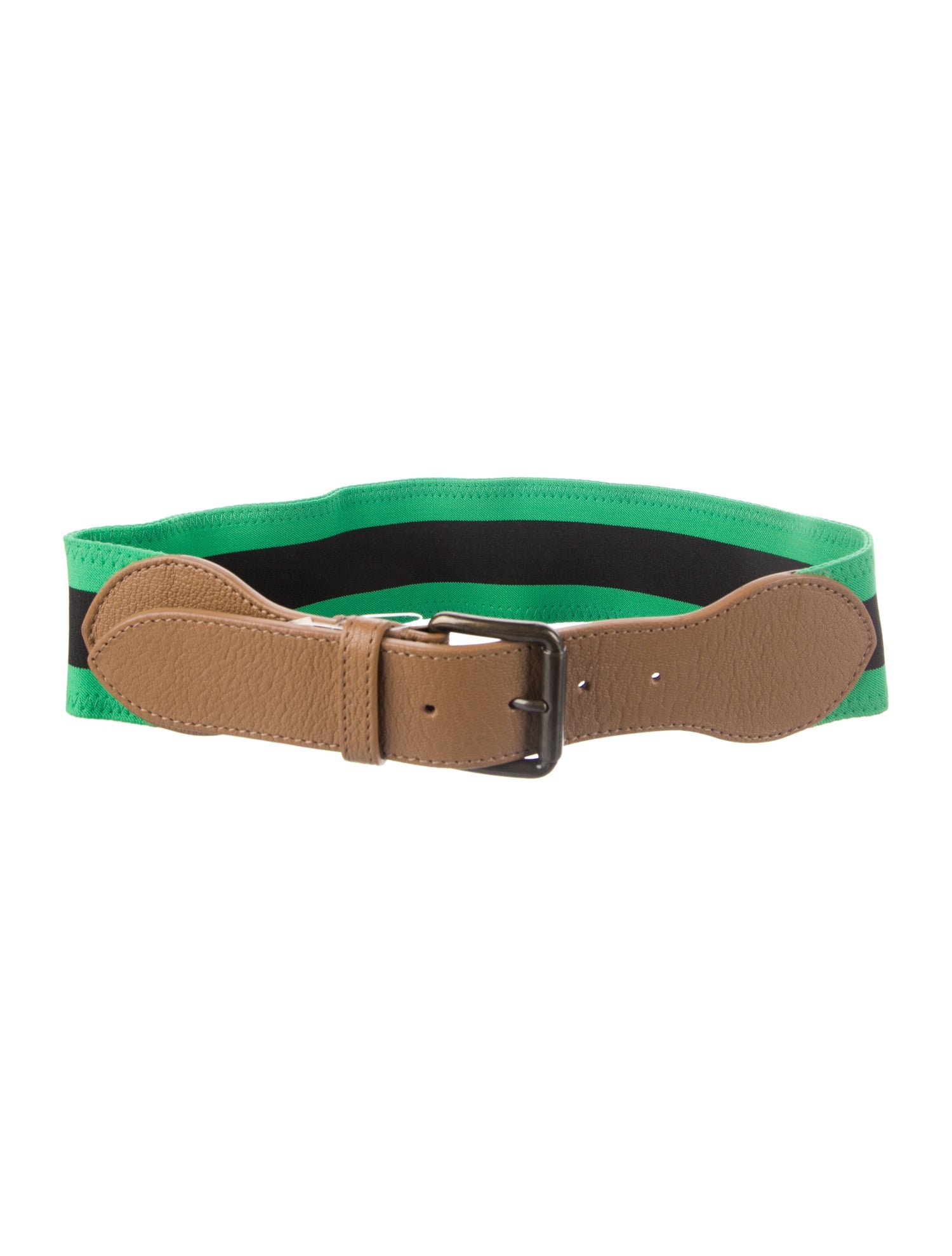 Tomas Maier Wide Leather Waist Belt