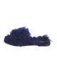 Tomas Maier Faux Fur Slides