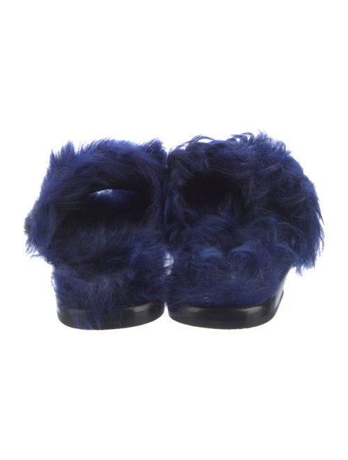 Tomas Maier Faux Fur Slides