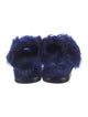 Tomas Maier Faux Fur Slides