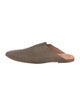 Tomas Maier Suede Slippers