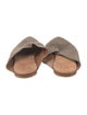 Tomas Maier Suede Slippers
