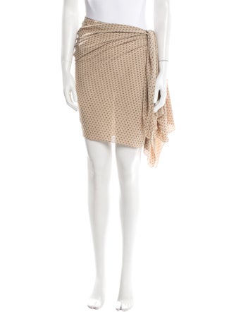 Tomas Maier Printed Midi Length Skirt