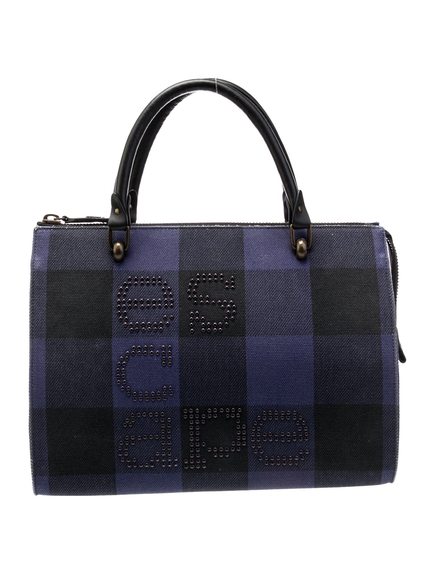 Tomas Maier Canvas Top Handle Bag