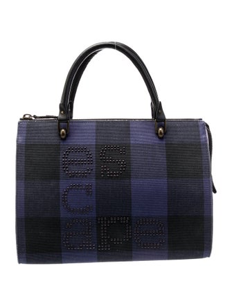 Tomas Maier Canvas Top Handle Bag