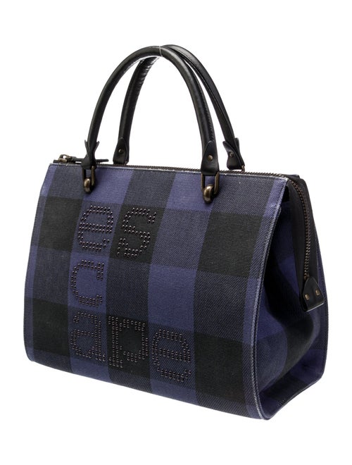 Tomas Maier Canvas Top Handle Bag