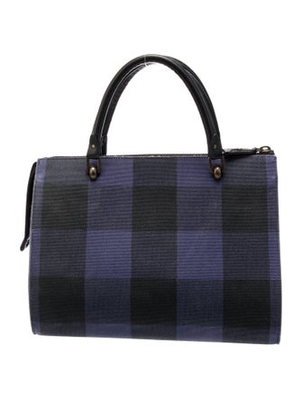 Tomas Maier Canvas Top Handle Bag