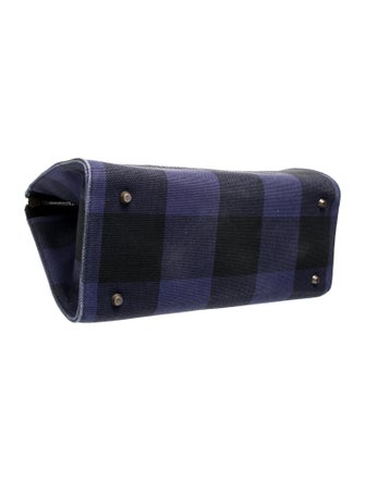 Tomas Maier Canvas Top Handle Bag