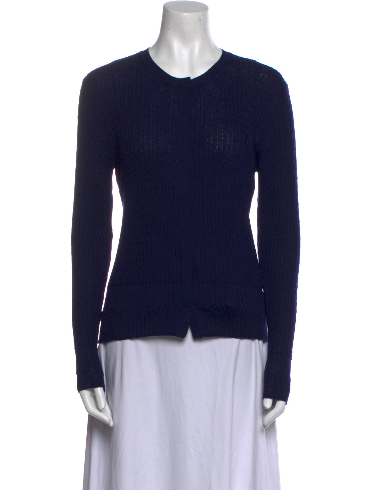 Tomas Maier Wool Crew Neck Top