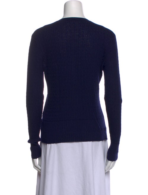 Tomas Maier Wool Crew Neck Top
