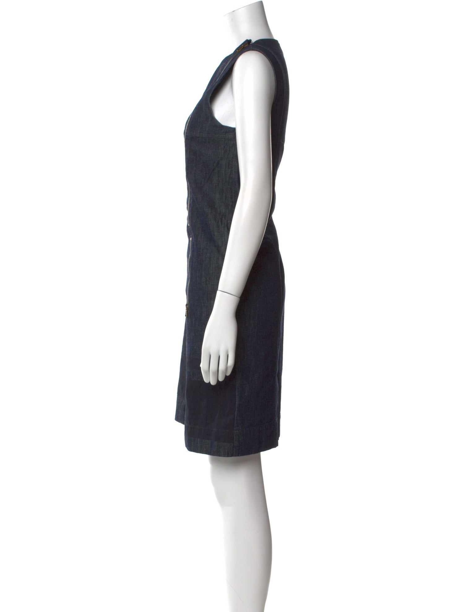 Tomas Maier Crew Neck Knee-Length Dress