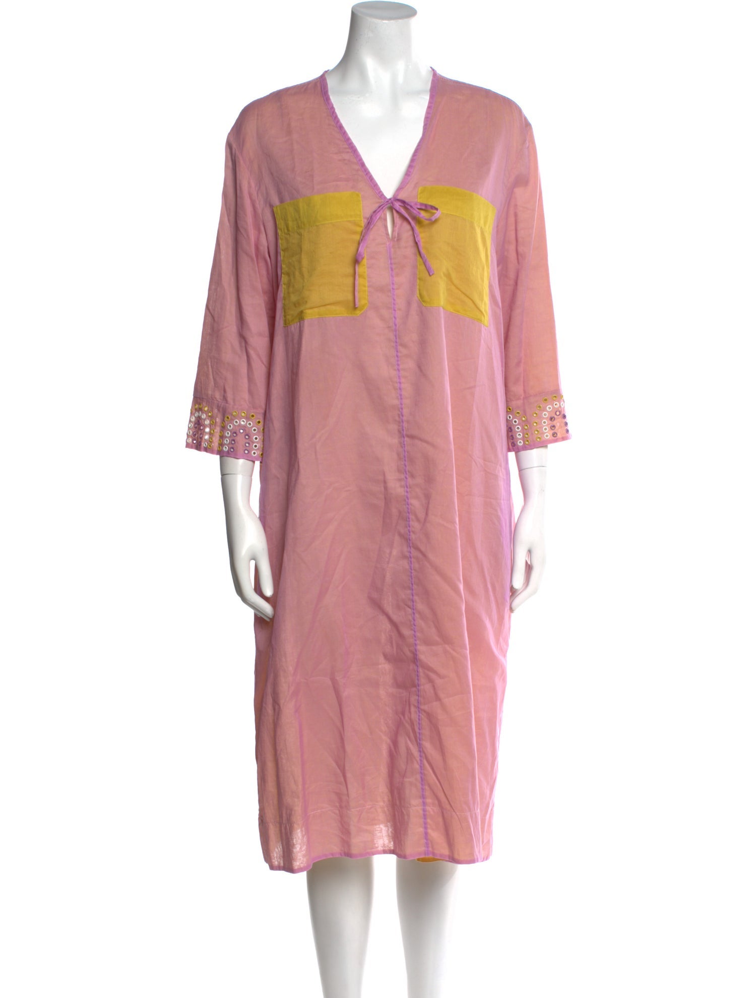 Tomas Maier Printed Knee-Length Dress