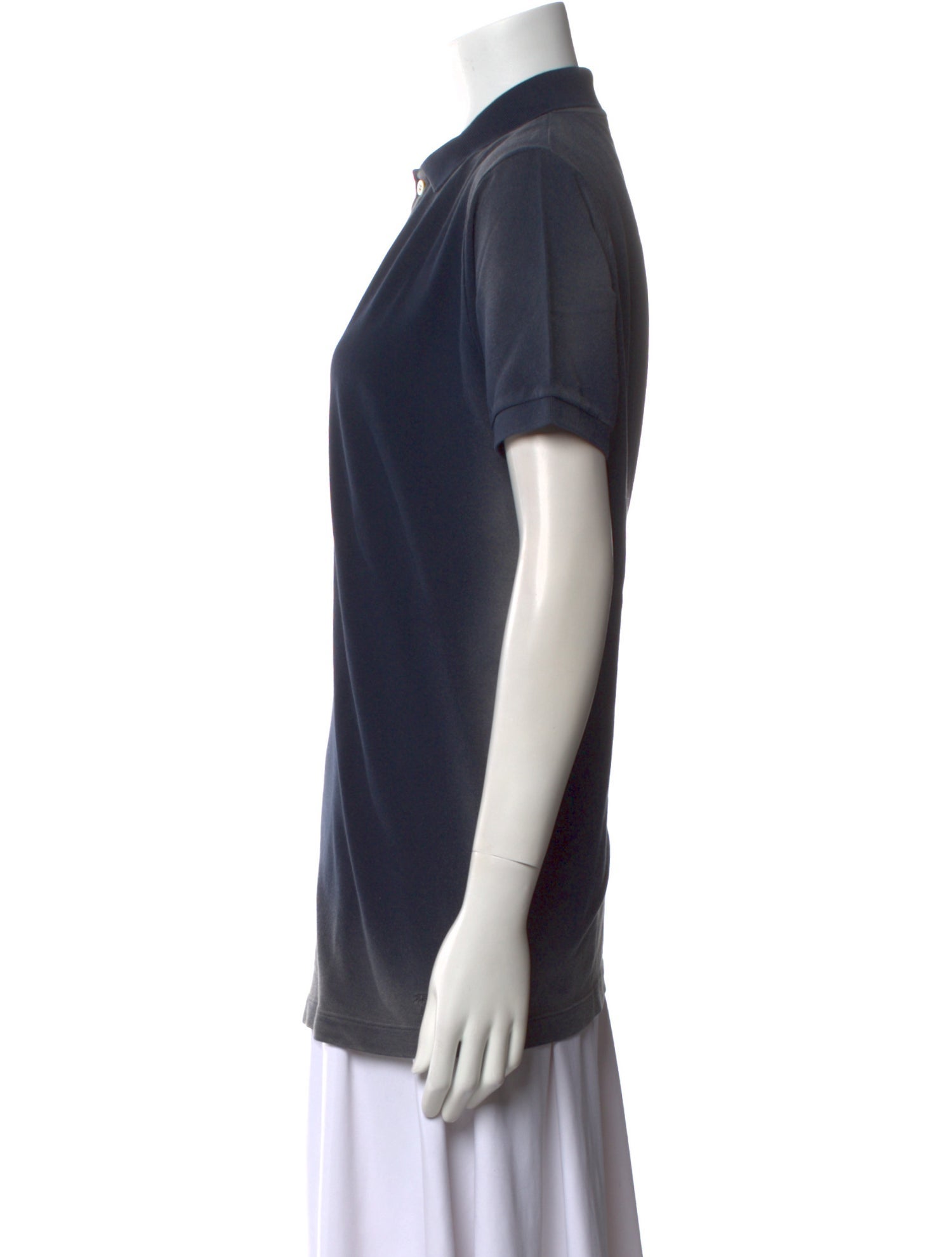 Tomas Maier Mock Neck Short Sleeve Polo