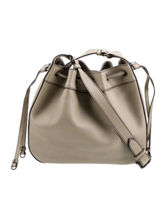Tomas Maier Leather Bucket Bag