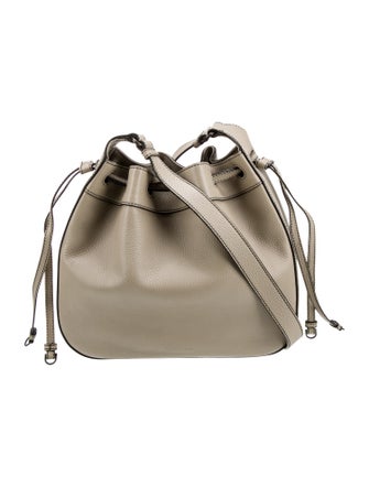 Tomas Maier Leather Bucket Bag