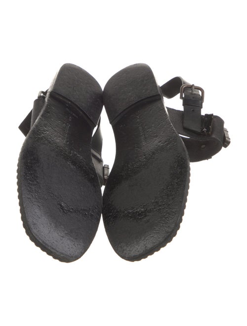 Tomas Maier Leather Slingback Sandals