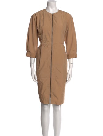 Tomas Maier Crew Neck Knee-Length Dress