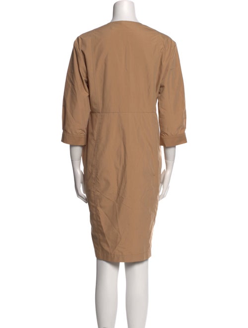 Tomas Maier Crew Neck Knee-Length Dress