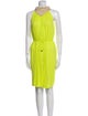 Tomas Maier Mock Neck Knee-Length Dress
