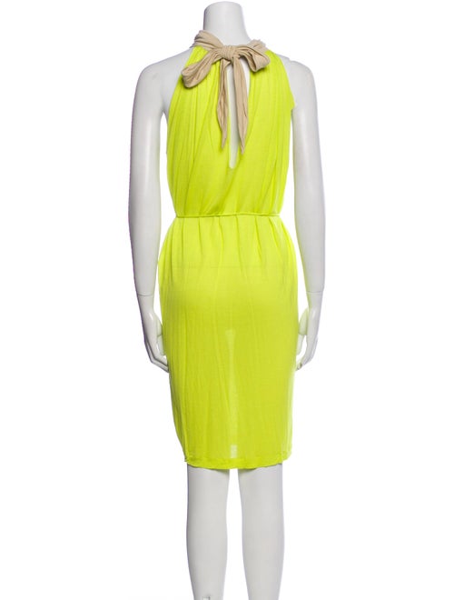 Tomas Maier Mock Neck Knee-Length Dress